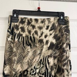 Karen Kane Black and Green Skirt